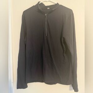 LULULEMON Classic Black Quarter-Zip Pullover